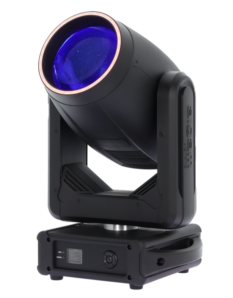 MB200 - 200W Beam moving head with RGB LED ring