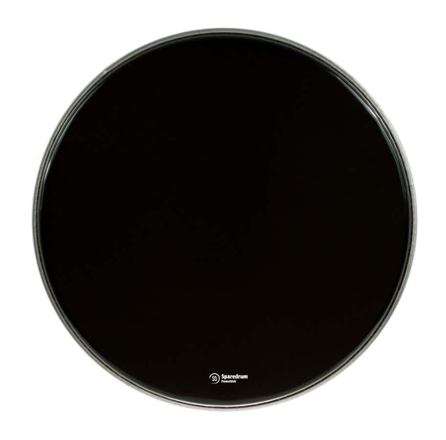 PK24DB-B - 24" POWERKICK DARK BLACK BD HEAD - 1 CAMADA + MUFFLER - 10 MIL
