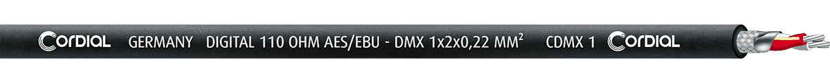 Bobina de Cabo DMX 100 m