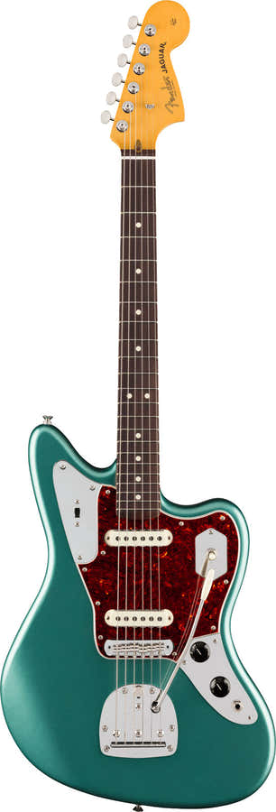 American Professional Classic Jaguar RW Sherwood Green Metallic desbotado