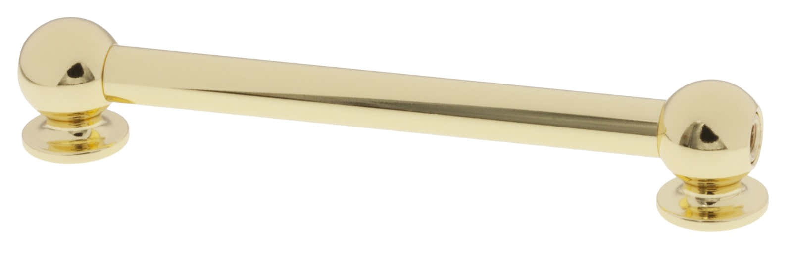 TL13D114-BR Caneco Tubular 114mm Latão De Dois Tirantes X1