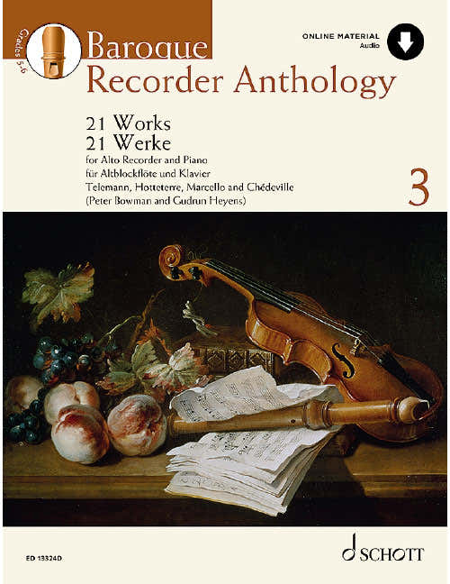 Bowman P./ Heyens G. - Baroque Recorder Anthology Vol.3