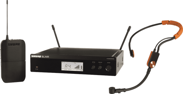 Shure Sistema HF para rack com microfone de cabeça