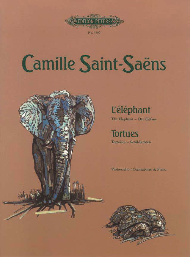 SAINT-saens Camille - The Elephant / Tortoises - Double Bass And Piano