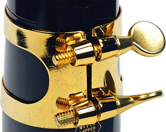 Abraçadeira Para Boquilha De Ebonite Saxofone Alto