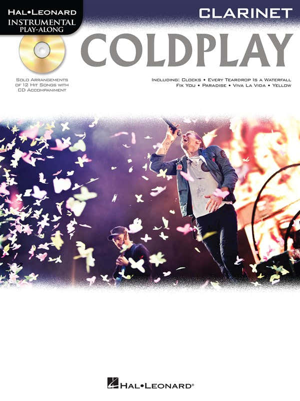INSTRUMENTAL PLAY ALONG - COLDPLAY + CD - CLARINET