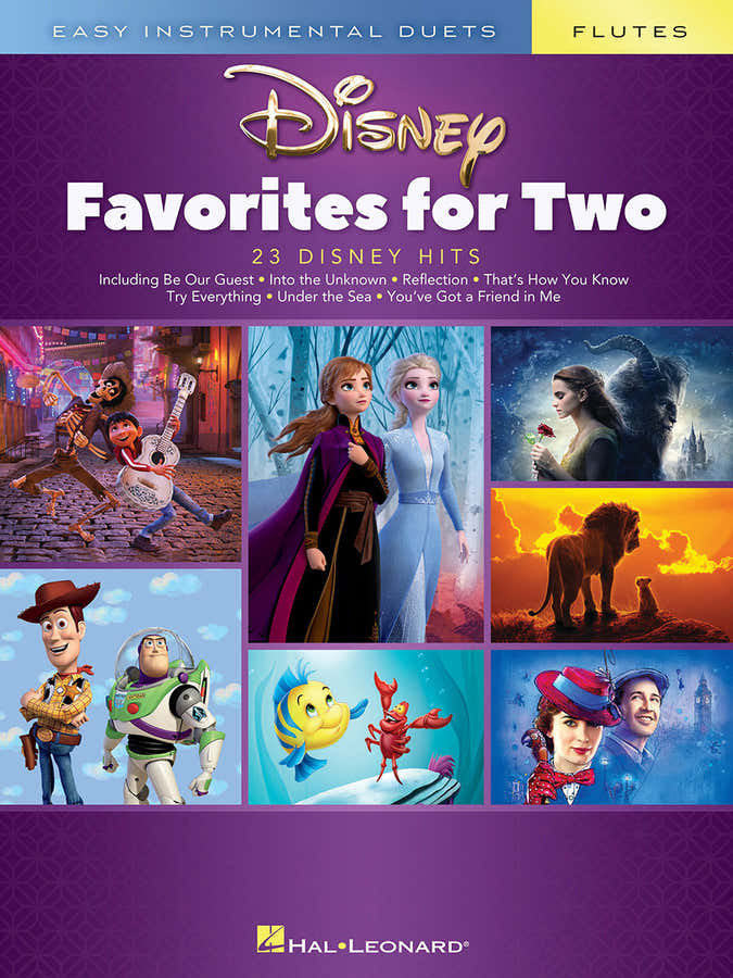Favoritos Disney para dois - Flauta transversal