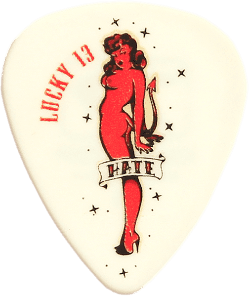 36 x 1,00mm Lucky 13 Series II Preto #8 Hate Girl