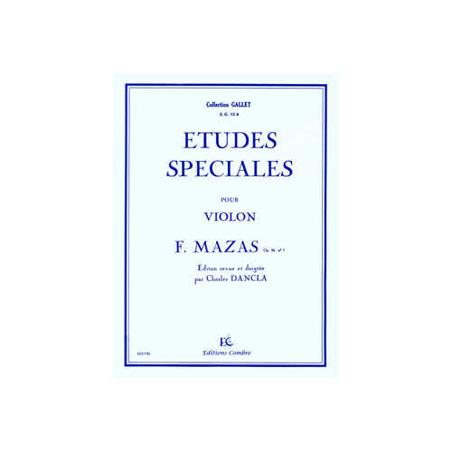 Mazas - Etudes Spéciales Op.36 No.1 - Violon