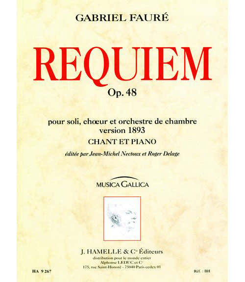 Faure Griel - Requiem Op.48 - Ch Piano