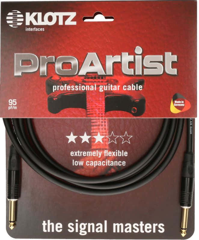 Pro Artist Cabo de Instrumento 3M Jack Mono - Jack Mono