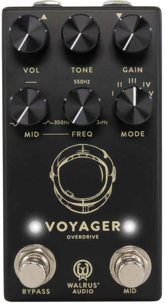 Walrus Audio Voyager MKII Overdrive preto