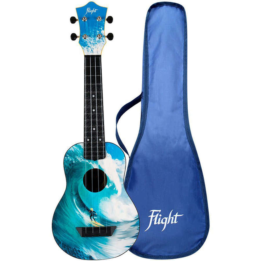 Tus25 ABS Ukulele de viagem Surf