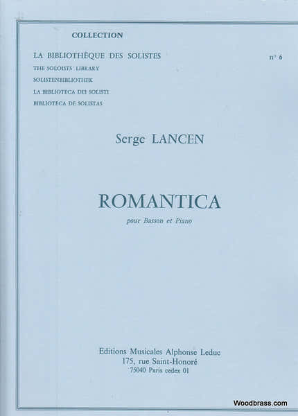 LANCEN S. - ROMANTICA - BASSON ET PIANO