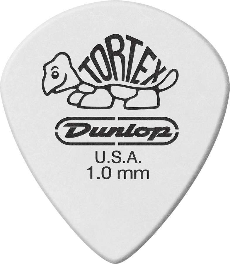 12 x 1,00mm Tortex White Jazz III