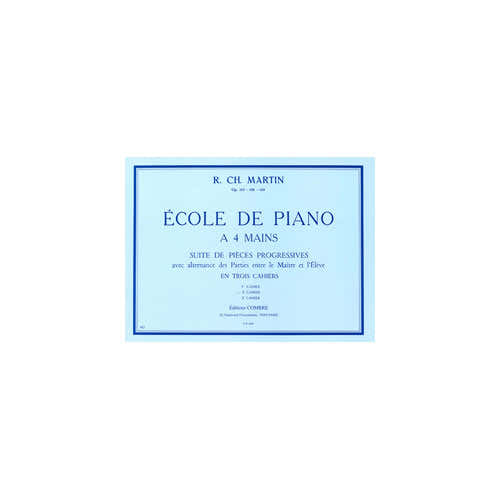 Martin - Ecole Piano À 4 Mains Op.128-no.2