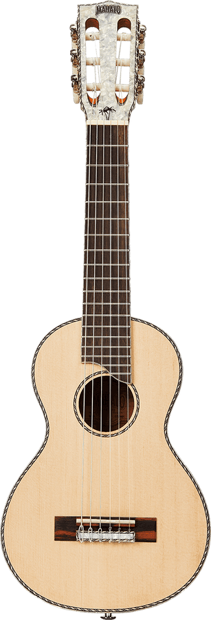 Guitalele Natural Cabeça Perolada + Capa