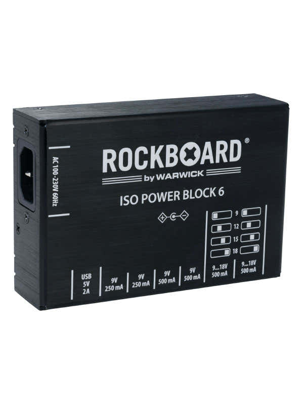 Power Block Iso V6 IEC 9 A 18V 100/230 Volt