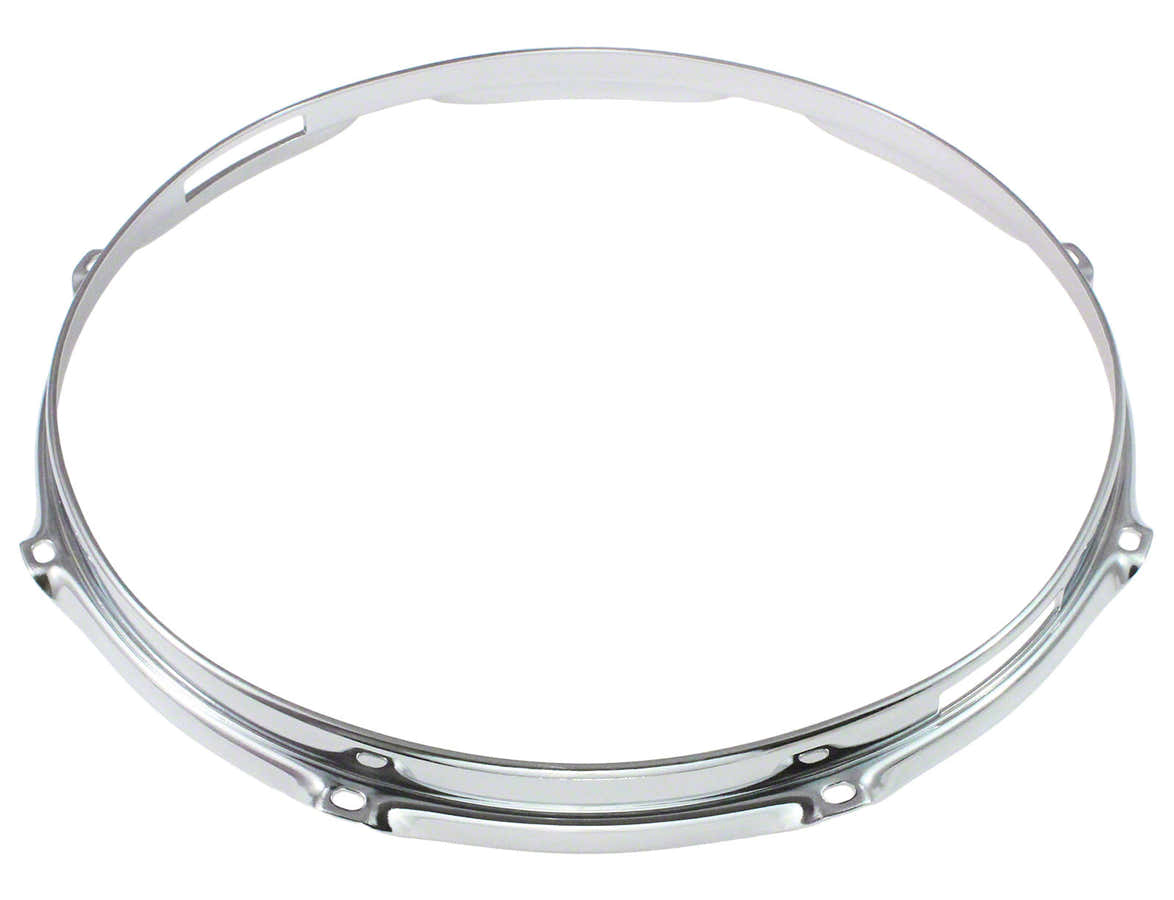 HS23-14-8S - 14" 8 HOLES SNARE SIDE 2.3MM S-STYLE TRIPLE FLANGE DRUM HOOP