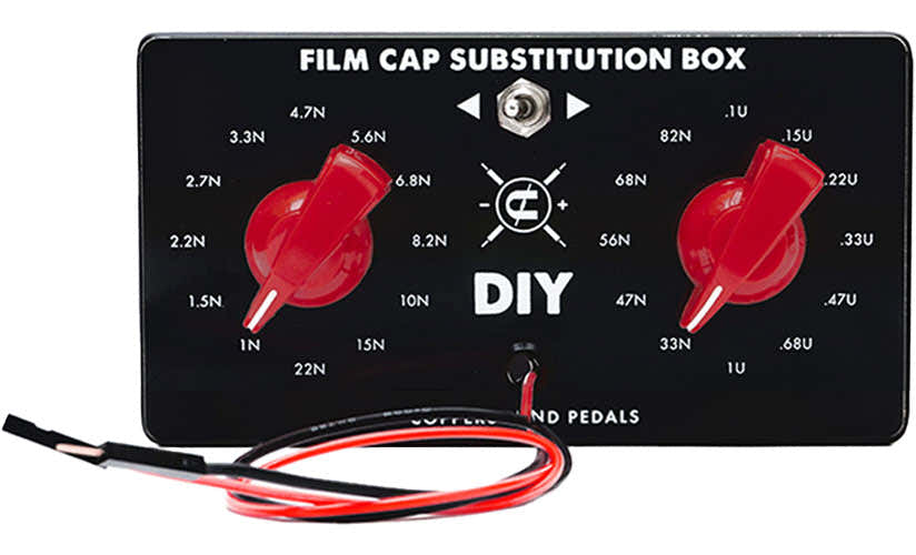 Caixa de substituição de condensadores de filme