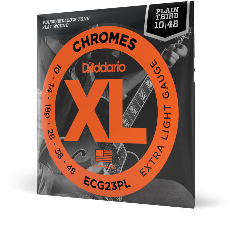 10-48 Extra Light, terceira lisa, XL Chromes