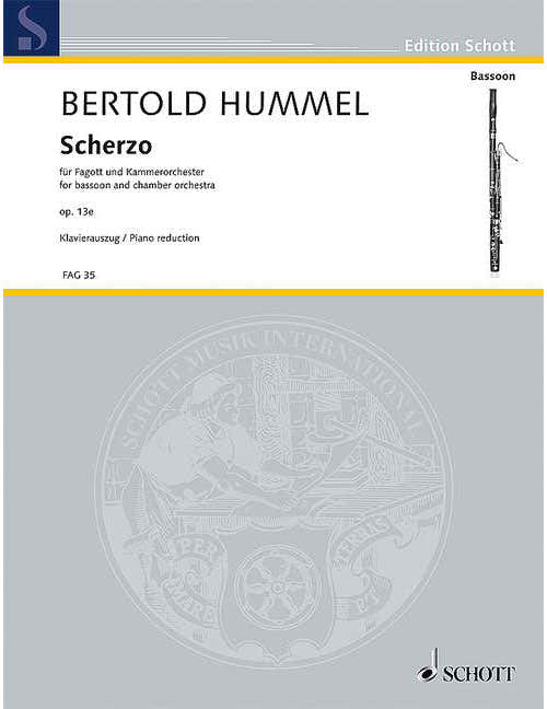 Hummel - Scherzo Op. 13e - Bassoon et Chamber Orchestre