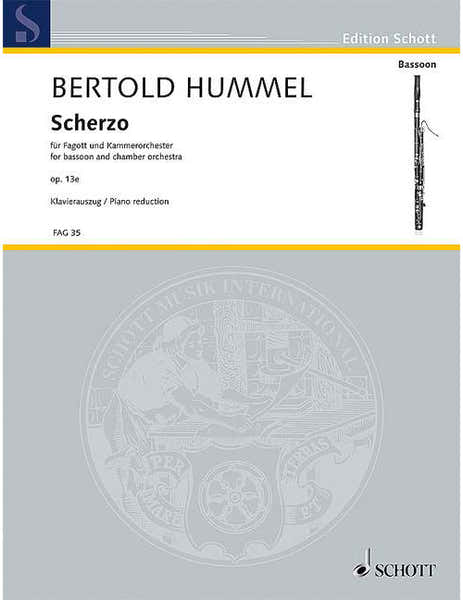 Hummel - Scherzo Op. 13e - Bassoon et Chamber Orchestre