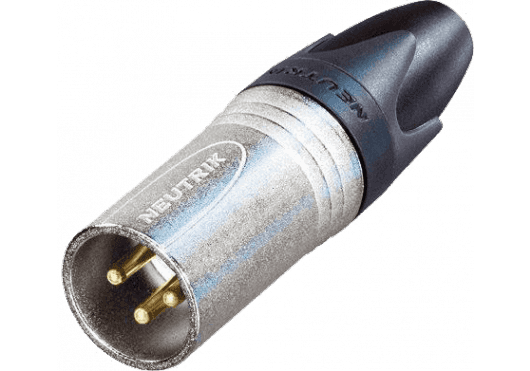 Ficha Macho XLR 3 Polos Série XX