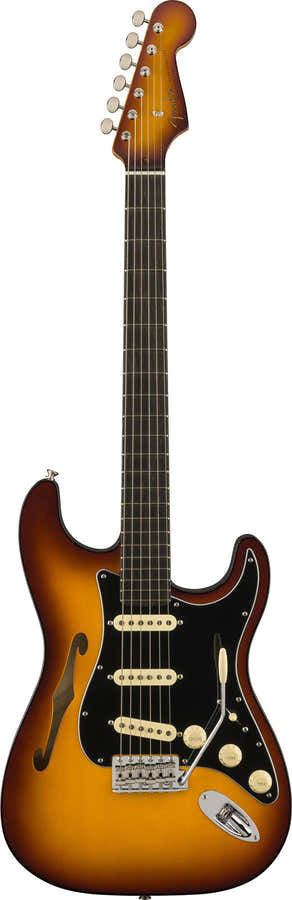 Stratocaster Suona Thinline Ebo Ltd Violin Burst