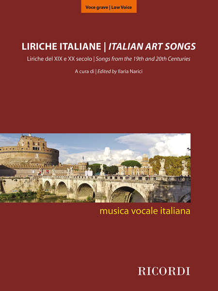 Italian Art Songs Medium/Low Voice