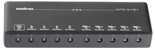 MPS-9V18V, Fonte De Alimentação Slim Para 9 Pedais