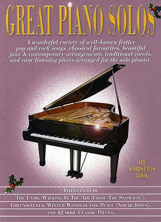 GREAT PIANO SOLOS - CHRISTMAS BOOK