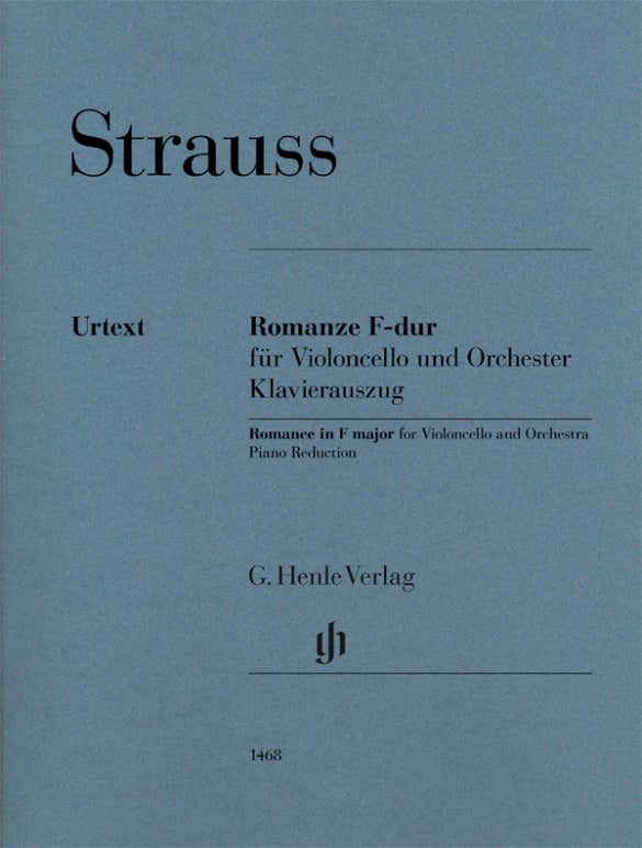 Strauss Richard - Romance Fa Majeur - Violoncelle & Piano