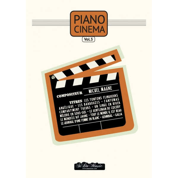 Capte Note Piano Cinema Vol.3 - Michel Magne