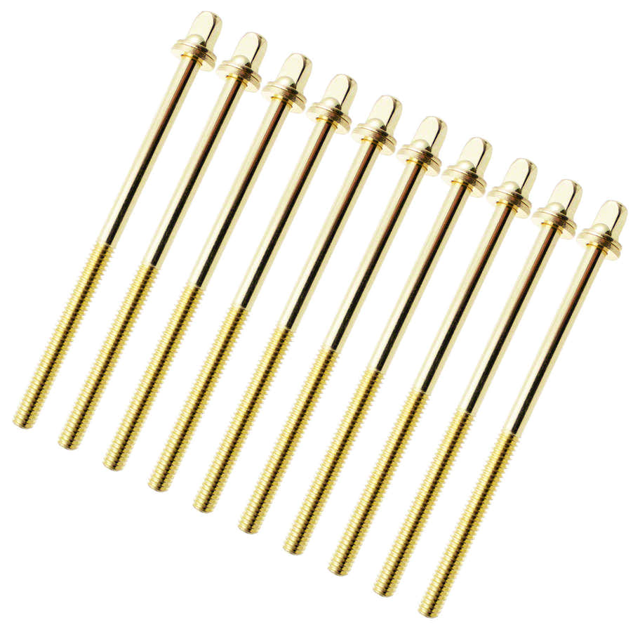 Tirante 90mm Dourado Com Anilha - Rosca 7/32" (X10)
