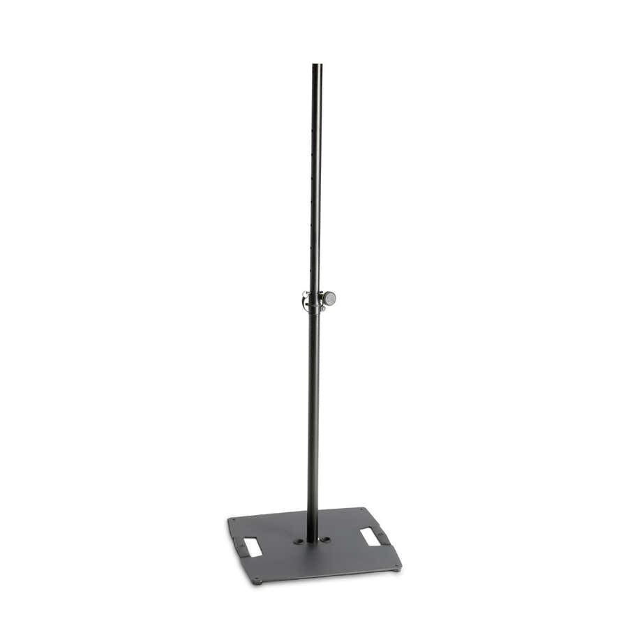 LS 331 B - BASE DE ILUMINAO COM BASE QUADRADA DE AO
