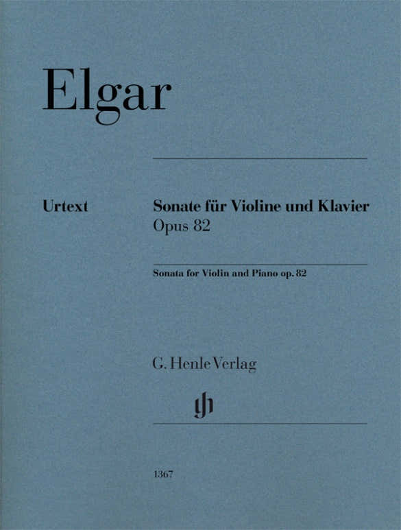 Elgar Edward - Sonate Op.82 - Violon & Piano