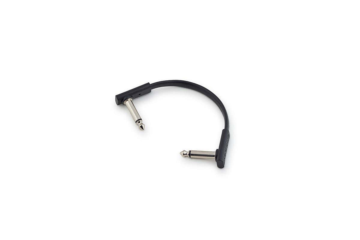 Flat Patch Cable Black 10cm