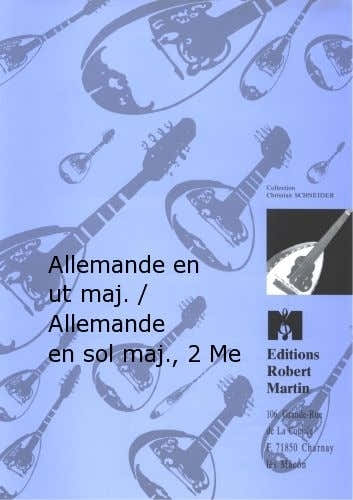 Robert Min Corrette M. - Allemande Em Do Maior / Allemande Em Sol Maior 2 Bandolins