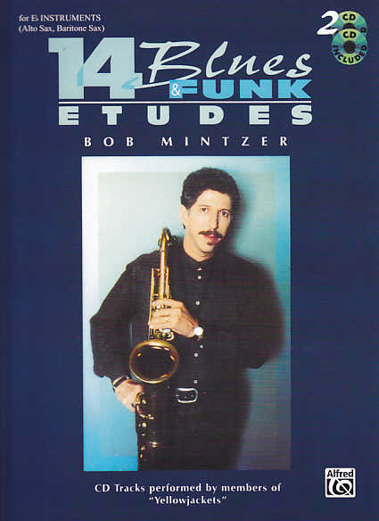 Mintzer Bob - 14 estudos de blues e funk para saxofone alto e barítono + 2 CD