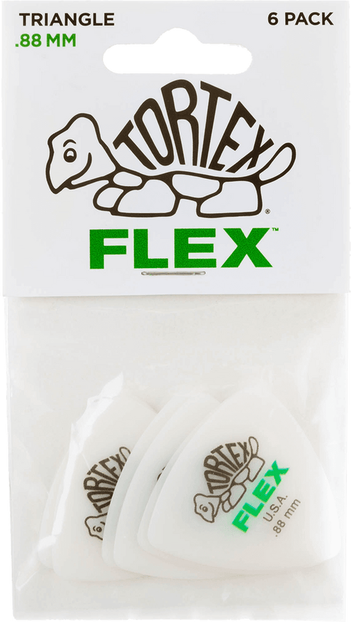 6 x 0,88mm Tortex Flex Triangle