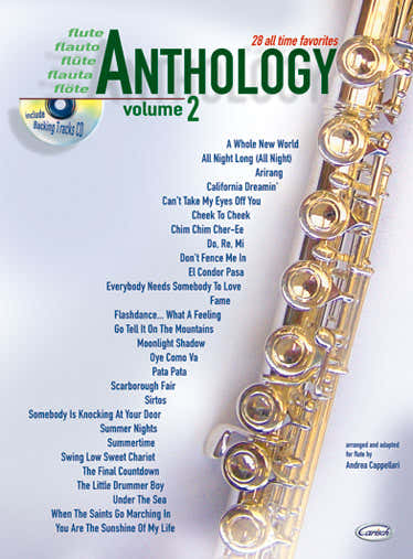Carisch Cappellari A. - Anthology Vol.2 + CD - Flute