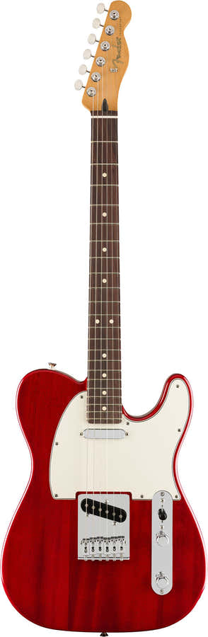 Telecaster Player II RW Cereja transparente