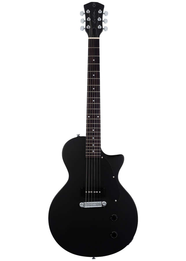L3 P90 Bks Sc Archtop Rn Preto acetinado