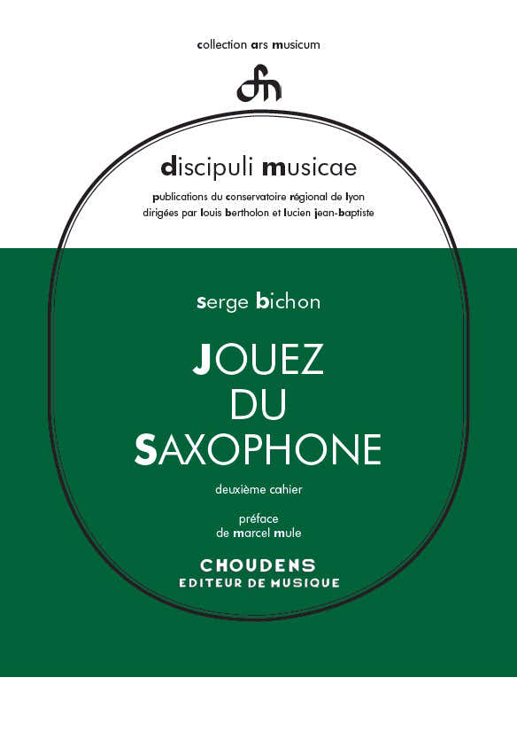 BICHON S. - JOUEZ DU SAXOPHONE VOL. 2