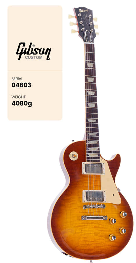 Les Paul Standard 1960 Reissue Vos Iced Tea Burst Cs Hrc - ESTOQUEB