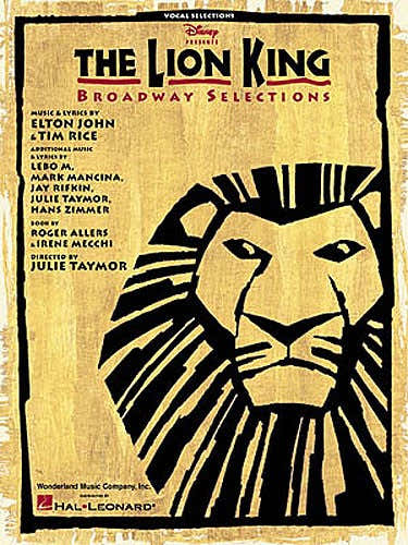 The Lion King Broadway Selections - PVG