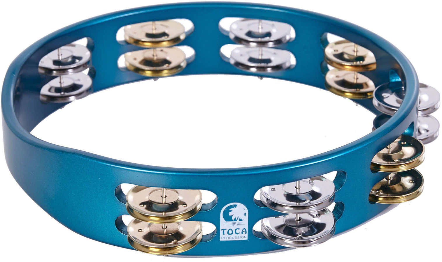 Pandeireta Colorsound Azul Oceano Mate Tct10-Ob