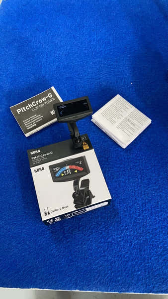 Korg AW-4G BLACK CHROMATIC TUNER - B Stock