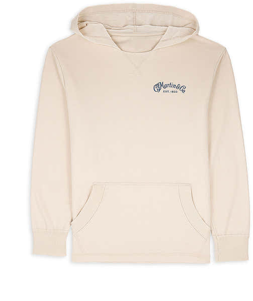 Sweatshirt com Capuz Lavagem Vintage Natural S